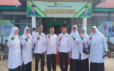 MAN 2 Pasaman Barat Ikuti Upacara HAB ke-80 Tahun 2026